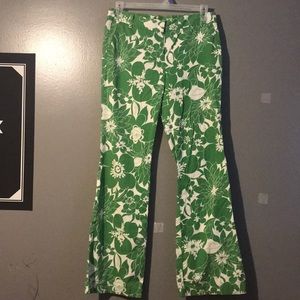 JCrew paisley pants